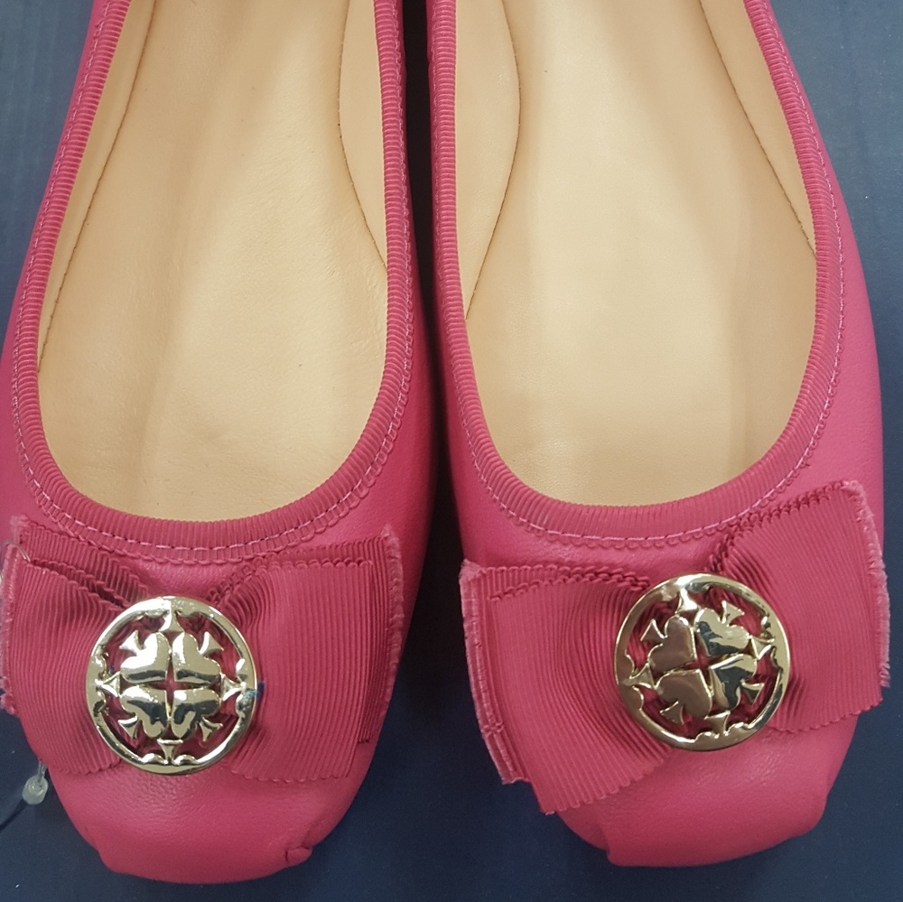 Pink Kate Spade flats